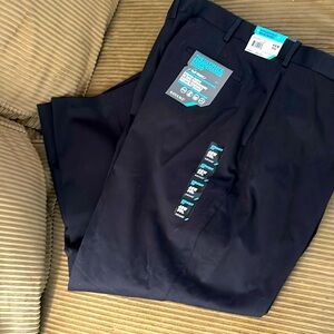 Mens Savane slacks, black, 48 x30